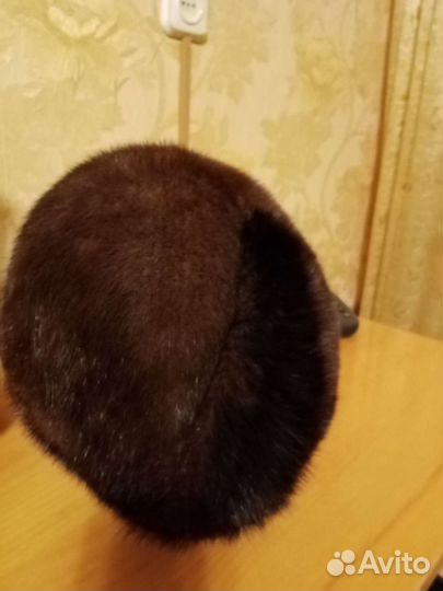Берет норка зимняя