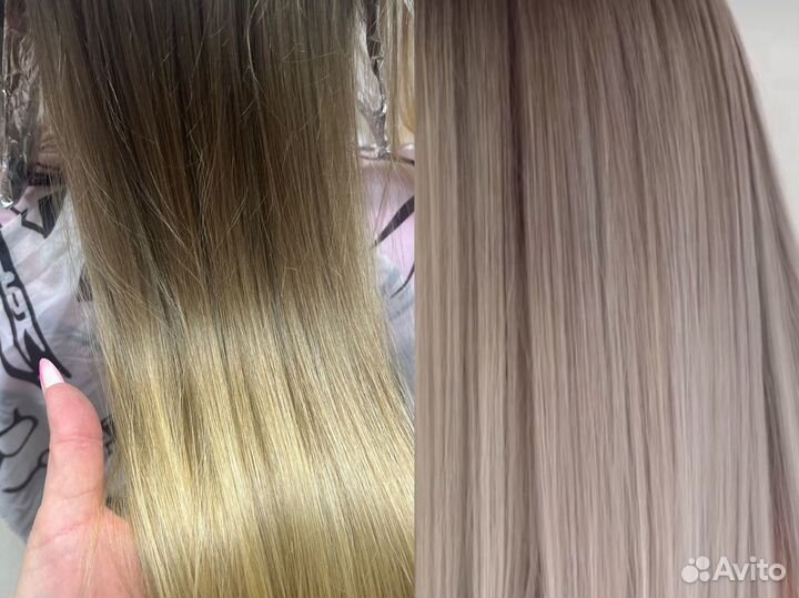 Окрашивание волос