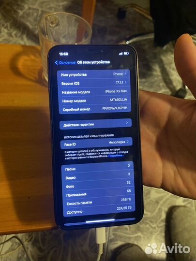 iPhone Xs Max, 256 ГБ