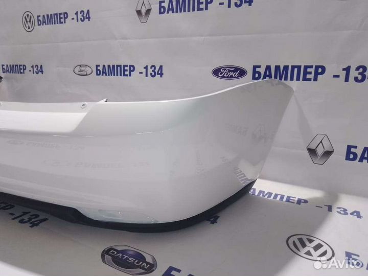 Бампер задний Лада Приора Хэтчбек Белое облако-240