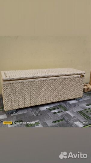 Сундук, короб из искусственного ротанга