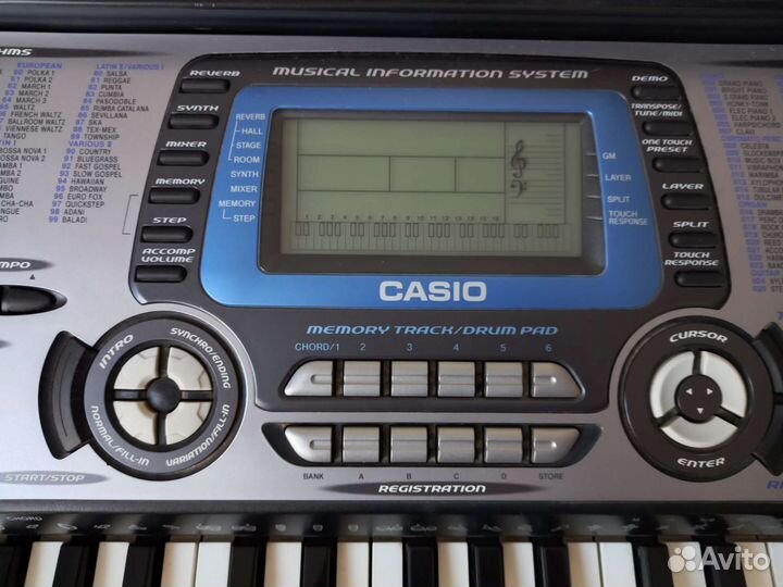 Синтезатор casio