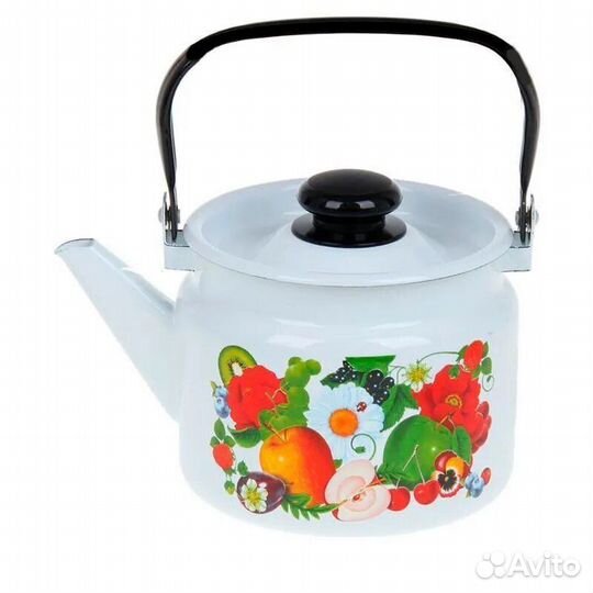Чайник на плиту 2л Грибная поляна 2710П2/4Рч
