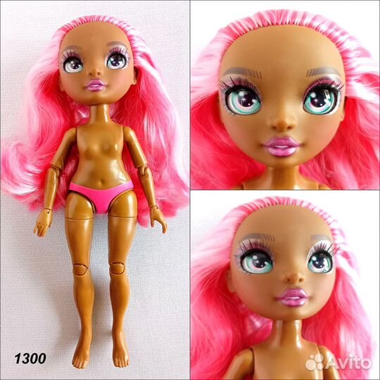 Кукла барби barbie rainbow high нюд