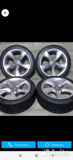 Литые диски r19 на opel астра j GTC