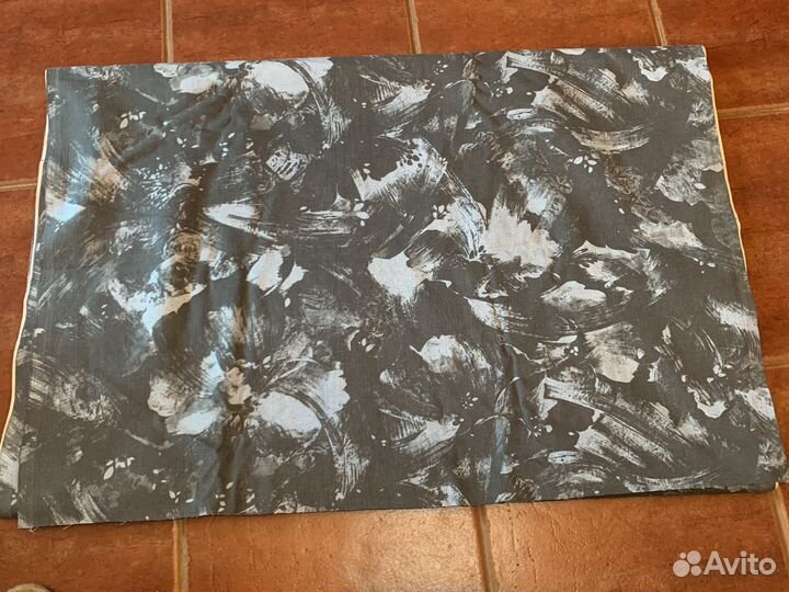 Джинсовая - хлопковая ткань -6/50см