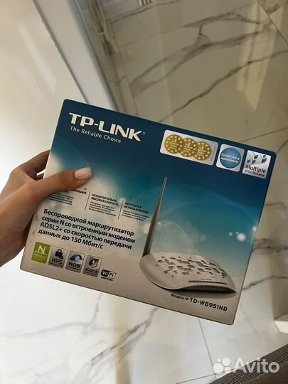 TP-link Wi-Fi роутер TD-W8961N маршрутизатор