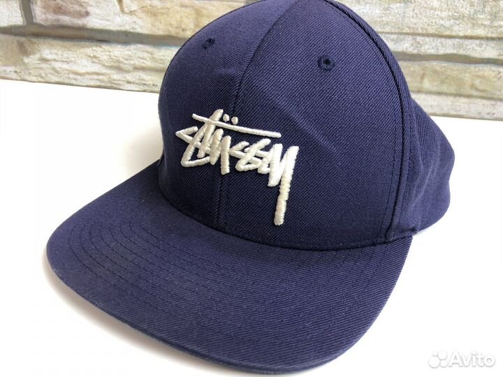 Stussy Оригинал Мужская Кепка Бейсболка Y2K