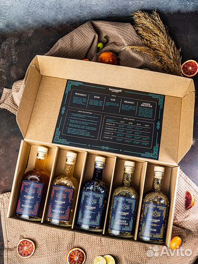 Подарочный набор настоек Настоящий Аргумент