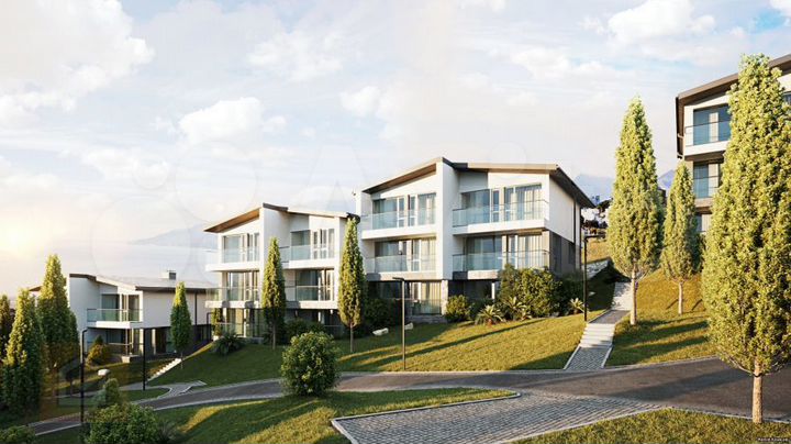 Таунхаус 186,5 м² на участке 1 сот.