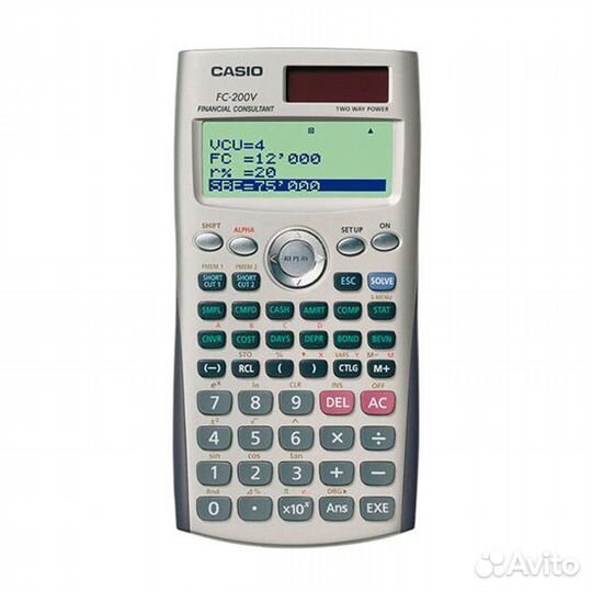 Новый Casio FC-200V