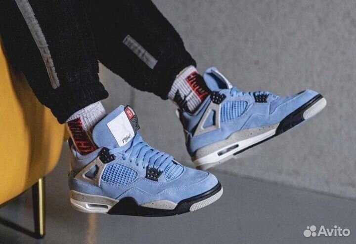 Кроссовки Nike Air Jordan 4 Retro University Blue