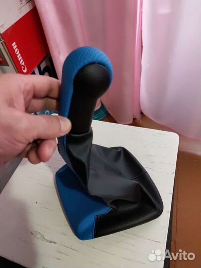 Ручка кпп с чехлом на приору