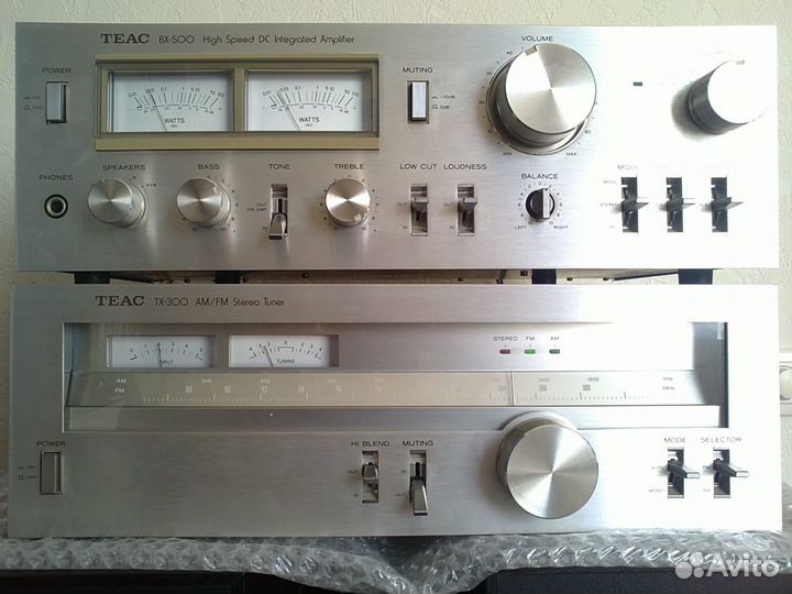 Усилитель теас BX 500+ тюнер TX 300