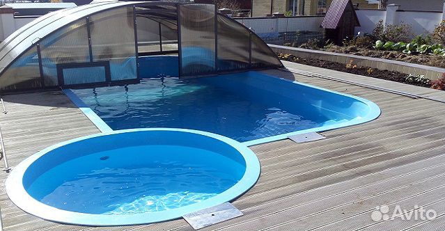 Пластиковый бассейн