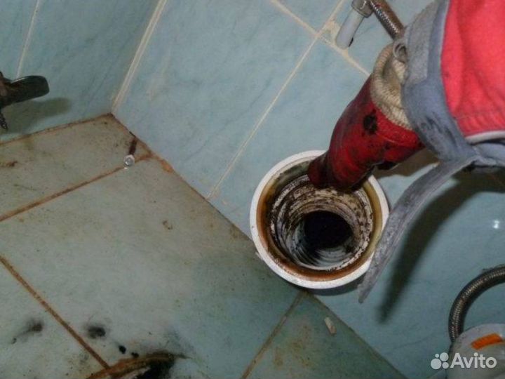 Прочистка канализации устранение засора Квартира