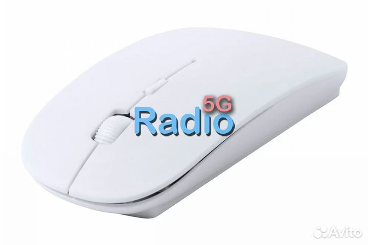 Беспроводная компьютерная мышь ISA WM-1 белая