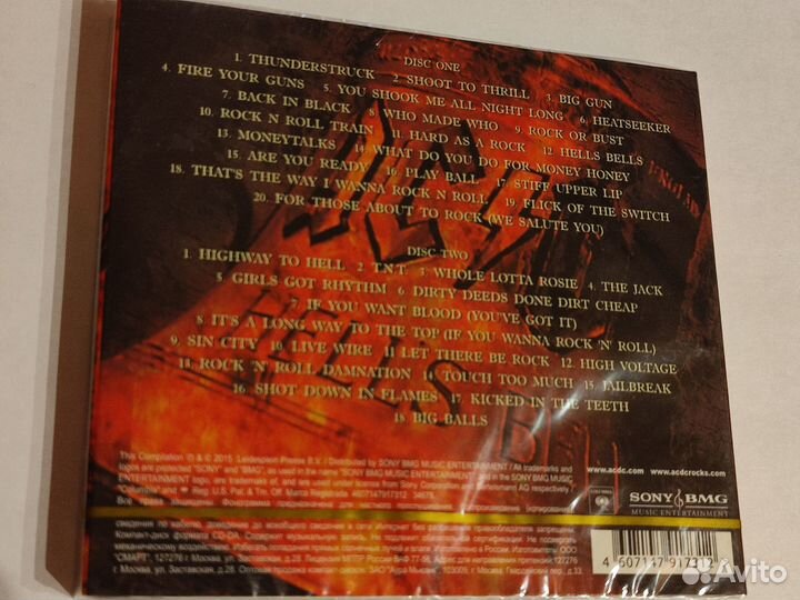 2cd digipack AC/DC - Greatest Hits