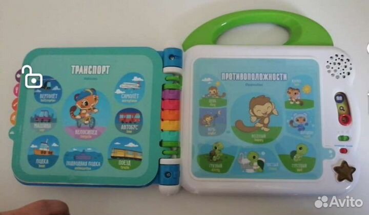 Музыкальная интерактивная книга Vtech