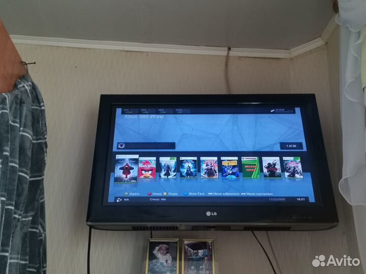 Xbox 360 slim прошитый