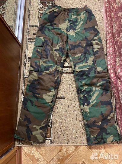 Теплые штаны для рыбалки