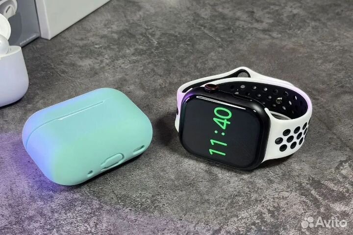 Подарочный набор Apple Watch 10 + AirPods Pro 2