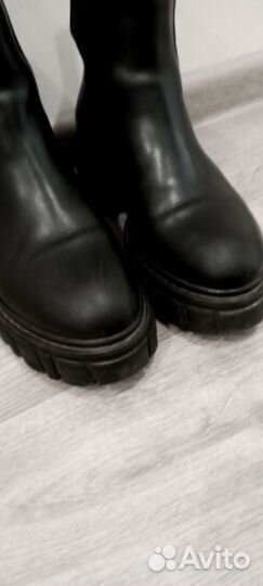 Ботинки челси женские натуральная кожа