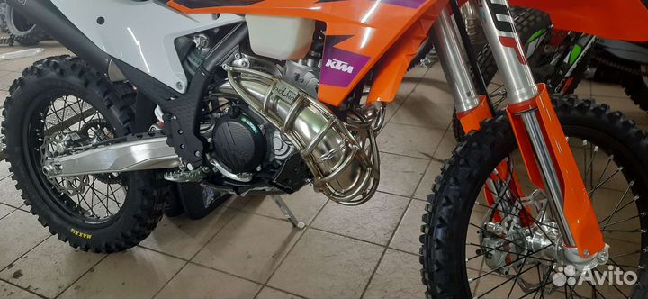 Защита резонатора KTM EXC300 TBI 2024.Клетка