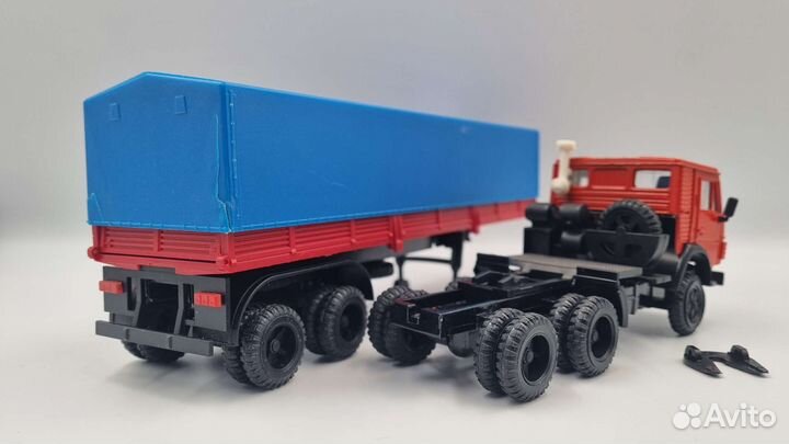 Модель Камаз-5410 с полуприцепом