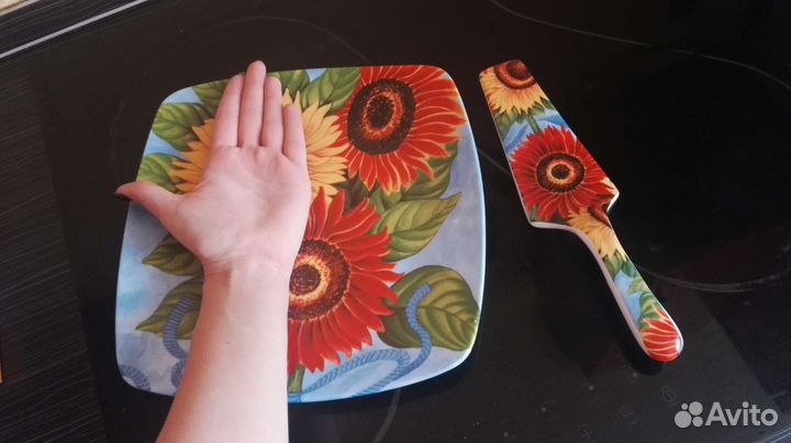 Тарелка и лопатка Блюдо и лопатка