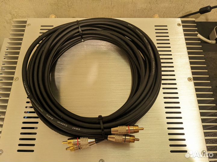 Межблочный кабель 2RCA-2RCA Premium (5m)