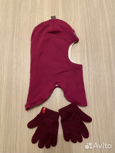 Шапка/шлем Lassie,перчатки Reima