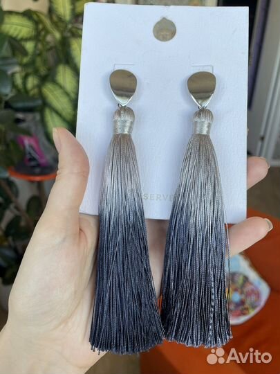Серьги кисти