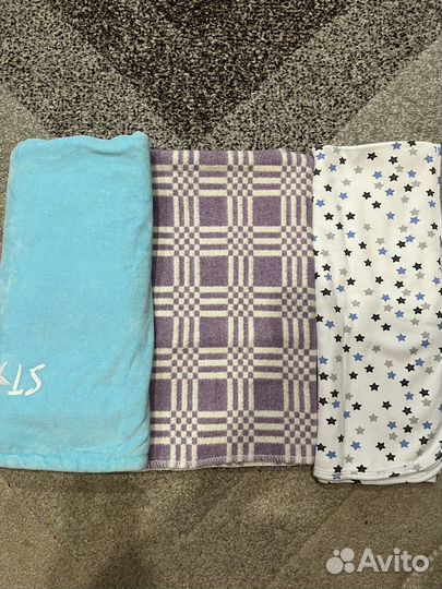 Одеяло и пледы для малыша