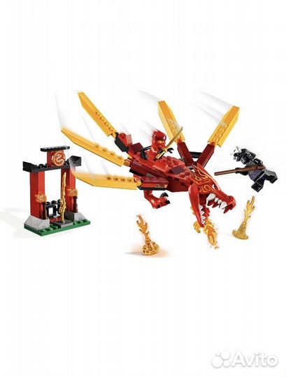 Новый Lego Ninjago 71701 Огненный Дракон Кая