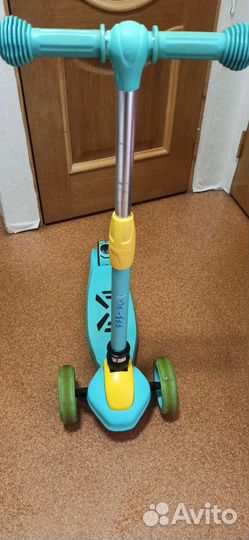 Самокат трехколесный saimma