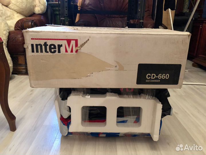 Профессиональный CD-проигрыватель Inter-M CD-660