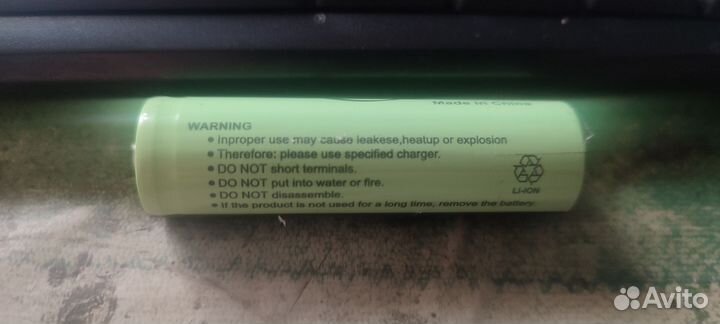 Аккумуляторы для фонаря 3шт