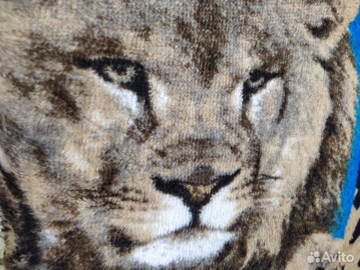 Покрывало плед из велсофта 180х205