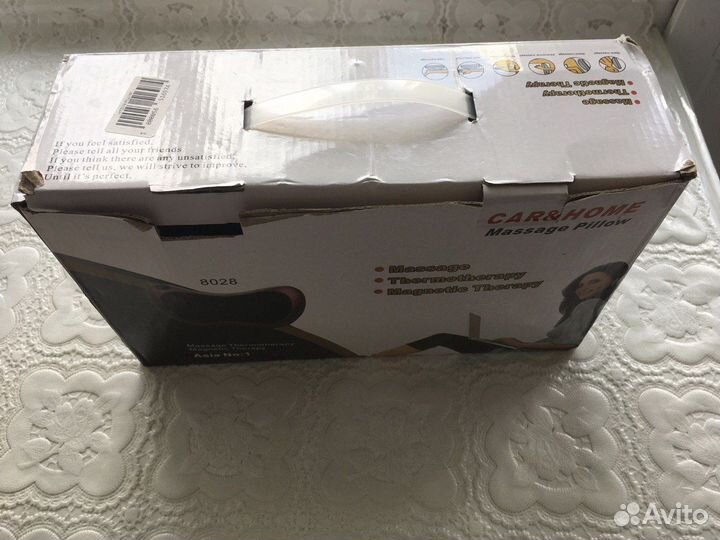 Подушка массажер. Массажер подушка Шиацу