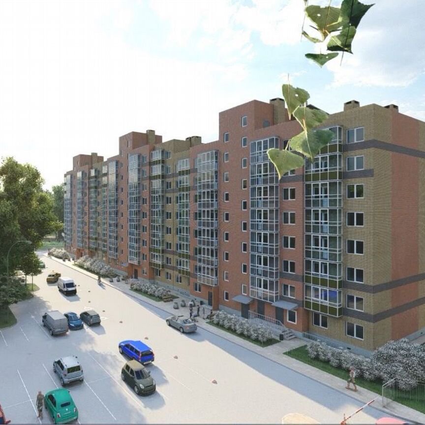 1-к. квартира, 40,5 м², 1/9 эт.