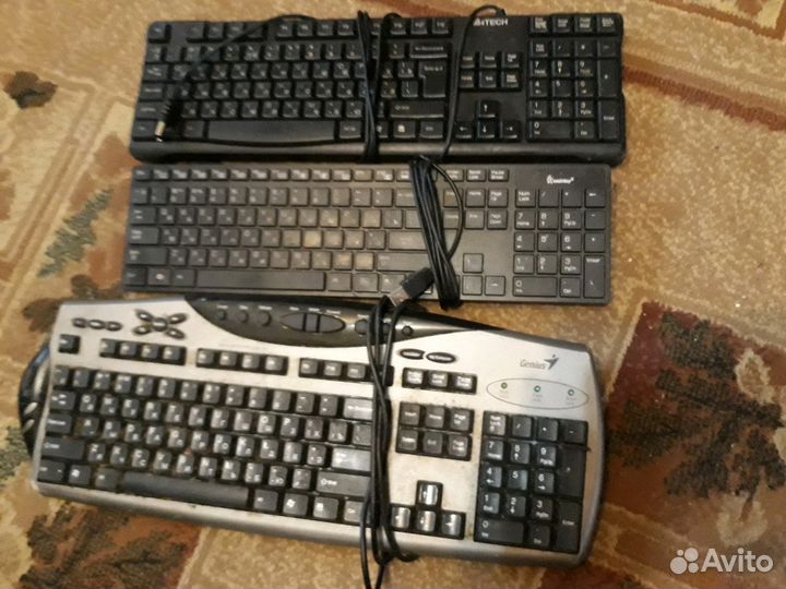 Клавиатура компьют.3шт в хор.раб.сост