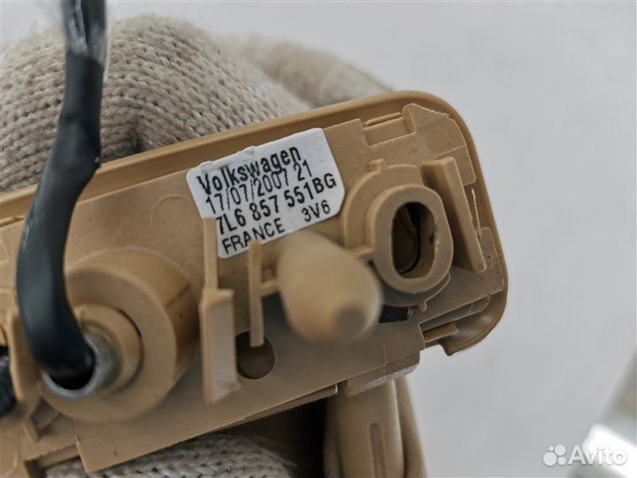 Козырек солнцезащитный левый Volkswagen Touareg GP