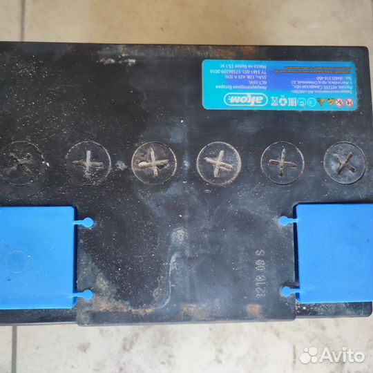 Продам аккумулятор прямая поляность