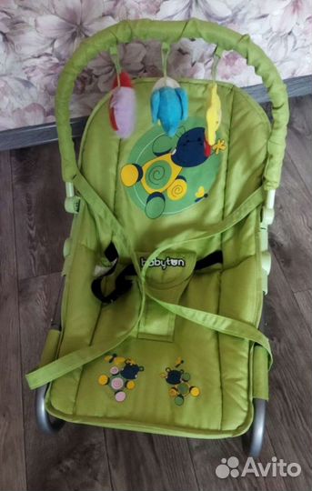 Шезлонг детский