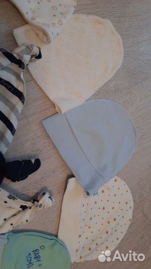 Шапочки новорождённого