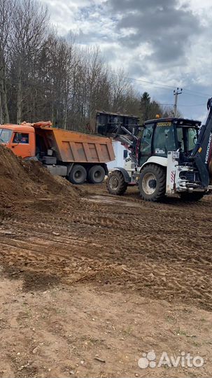Аренда, услуги,экскаватора погрузчика