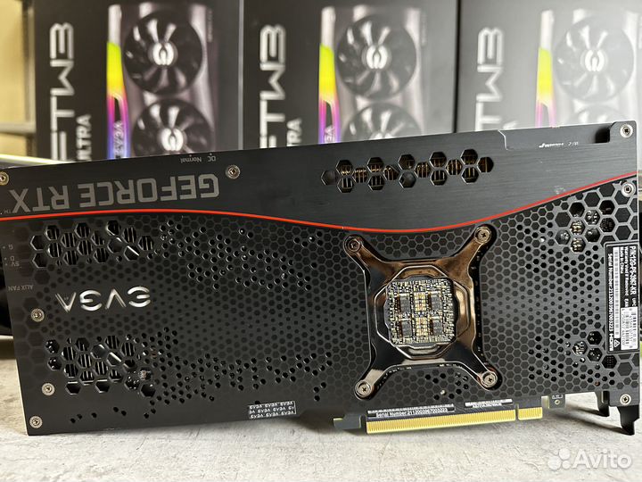Видеокарта RTX 3080Ti evga FTW3 ulta 12GB гарантия