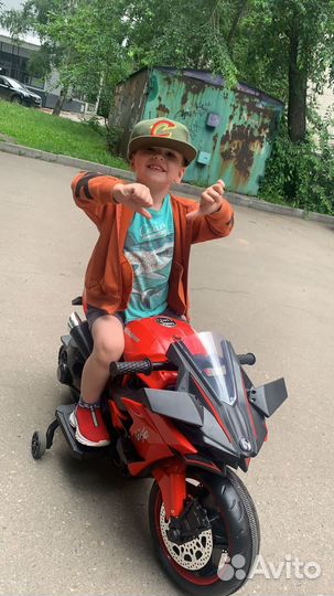 Детский электромотоцикл от 3 лет
