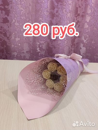 Букет из шоколадных роз